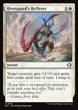 画像: 【英語Foil】川護衛の即応/Riverguard's Reflexes