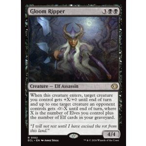 画像: 【英語Foil】憂鬱の切り裂き魔/Gloom Ripper
