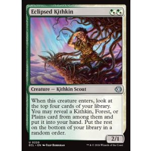 画像: 【英語】蝕甚化したキスキン/Eclipsed Kithkin