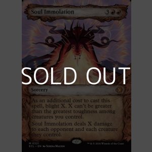 画像: ☆特殊枠【英語Foil】魂の焼身/Soul Immolation