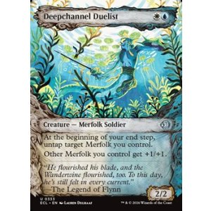 画像: ☆特殊枠【英語Foil】深水路の決闘者/Deepchannel Duelist