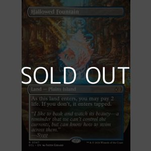 画像: ☆特殊枠【英語Foil】神聖なる泉/Hallowed Fountain