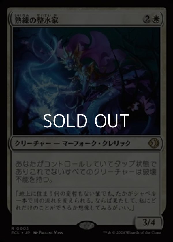 画像1: 【日本語Foil】熟練の整水家/Adept Watershaper (1)