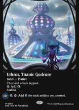 画像: ☆特殊枠【英語】巨大な神核、ウスロス/Uthros, Titanic Godcore
