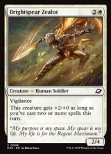 画像: 【英語Foil】光槍の盲信者/Brightspear Zealot