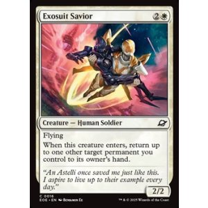 画像: 【英語Foil】外殻装の救済者/Exosuit Savior