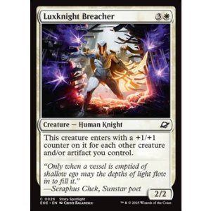 画像: 【英語Foil】光明騎士の突破者/Luxknight Breacher