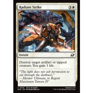 画像: 【英語Foil】光輝の一撃/Radiant Strike