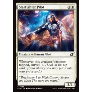 画像: 【英語Foil】スターファイターのパイロット/Starfighter Pilot