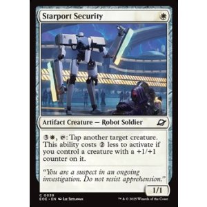 画像: 【英語Foil】スターポートの警備機/Starport Security