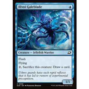 画像: 【英語Foil】イルヴォイの烈風刃/Illvoi Galeblade
