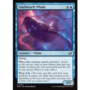 画像: 【英語Foil】星破りの鯨/Starbreach Whale