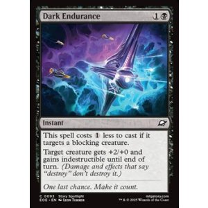 画像: 【英語Foil】闇の苦難/Dark Endurance