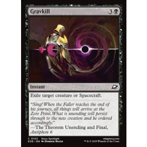 画像: 【英語Foil】重力死/Gravkill