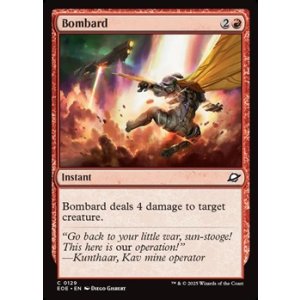 画像: 【英語Foil】砲撃/Bombard