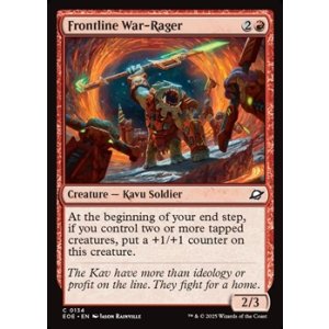 画像: 【英語】前線の戦憤怒獣/Frontline War-Rager