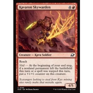 画像: 【英語Foil】カヴァーロンの空守り/Kavaron Skywarden