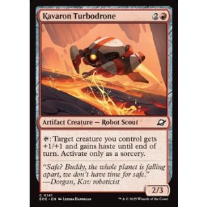 画像: 【英語Foil】カヴァーロンのターボドローン/Kavaron Turbodrone