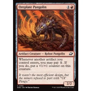 画像: 【英語Foil】鉄鉱鎧のセンザンコウ/Oreplate Pangolin