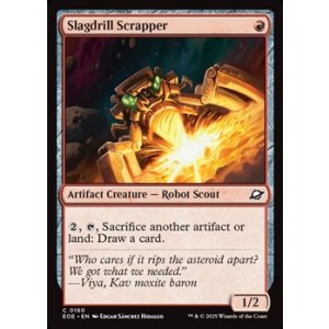 画像: 【英語Foil】鉱滓削りの廃却機/Slagdrill Scrapper