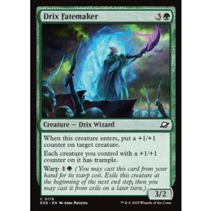 画像: 【英語Foil】ドリックスの命運を定めし者/Drix Fatemaker