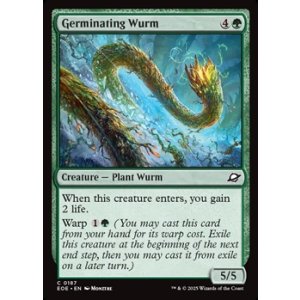 画像: 【英語】発芽するワーム/Germinating Wurm