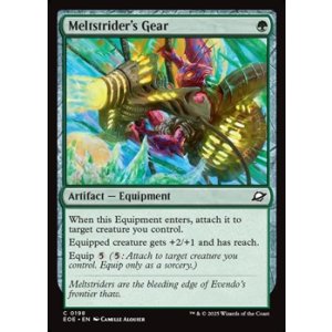 画像: 【英語Foil】溶かし歩きの機械装置/Meltstrider's Gear