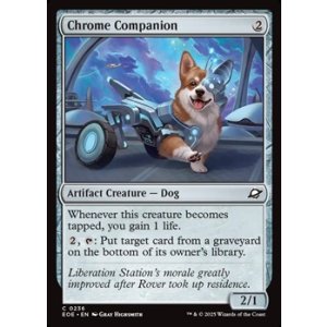 画像: 【英語Foil】金属の相棒/Chrome Companion