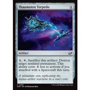 画像: 【英語Foil】奇跡学式魚雷/Thaumaton Torpedo
