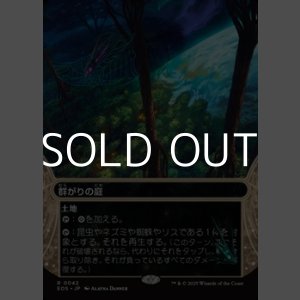 画像: ☆特殊枠【日本語Foil】群がりの庭/Swarmyard