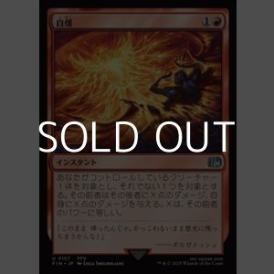 画像: 【日本語Foil】自爆/Self-Destruct