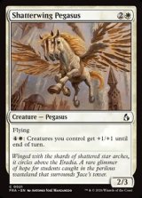 画像: 【英語Foil】砕け翼のペガサス/Shatterwing Pegasus