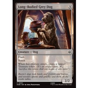 画像: 【英語】胴長の灰色犬/Long-Bodied Grey Dog