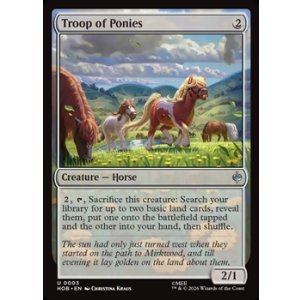 画像: 【英語】ポニーの群れ/Troop of Ponies