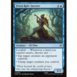 画像: 【英語】エルフのいかだの舵取り/Elven Raft-Steerer