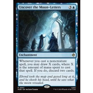 画像: 【英語Foil】月光文字を見出す/Uncover the Moon-Letters