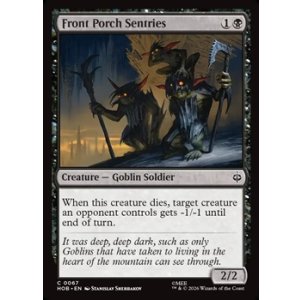 画像: 【英語】玄関の間の歩哨/Front Porch Sentries