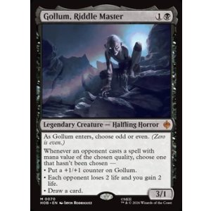 画像: 【英語Foil】なぞなぞ名人、ゴラム/Gollum, Riddle Master