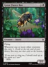 画像: 【英語】大きく猛々しいミツバチ/Great Fierce Bee