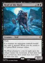 画像: 【英語Foil】狩猟群の頭目/Head of the Hunt
