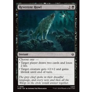 画像: 【英語】うやうやしき遠吠え/Reverent Howl