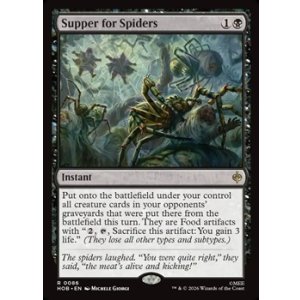 画像: 【英語】クモたちの晩ご飯/Supper for Spiders