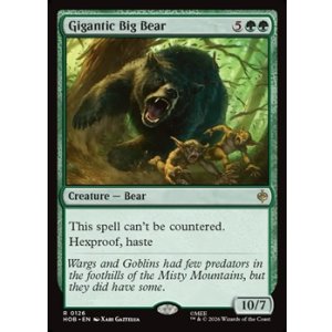 画像: 【英語】巨怪の大熊/Gigantic Big Bear