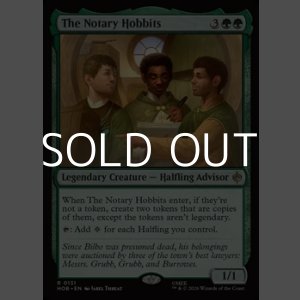 画像: 【英語Foil】ホビットの公証人/The Notary Hobbits