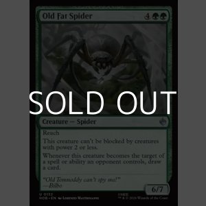 画像: 【英語Foil】でぶの年寄りクモ/Old Fat Spider