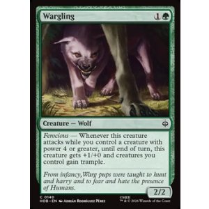 画像: 【英語】魔狼の仔/Wargling