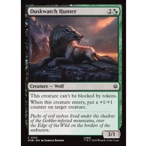 画像: 【英語】薄暮見張りの狩人/Duskwatch Hunter