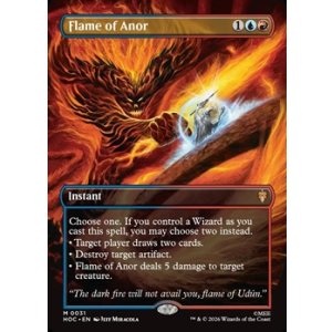 画像: ☆特殊枠【英語Foil】アノールの焔/Flame of Anor