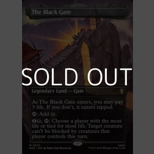 画像: ☆特殊枠【英語Foil】黒門/The Black Gate