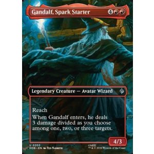 画像: ☆特殊枠【英語】火花熾し、ガンダルフ/Gandalf, Spark Starter
